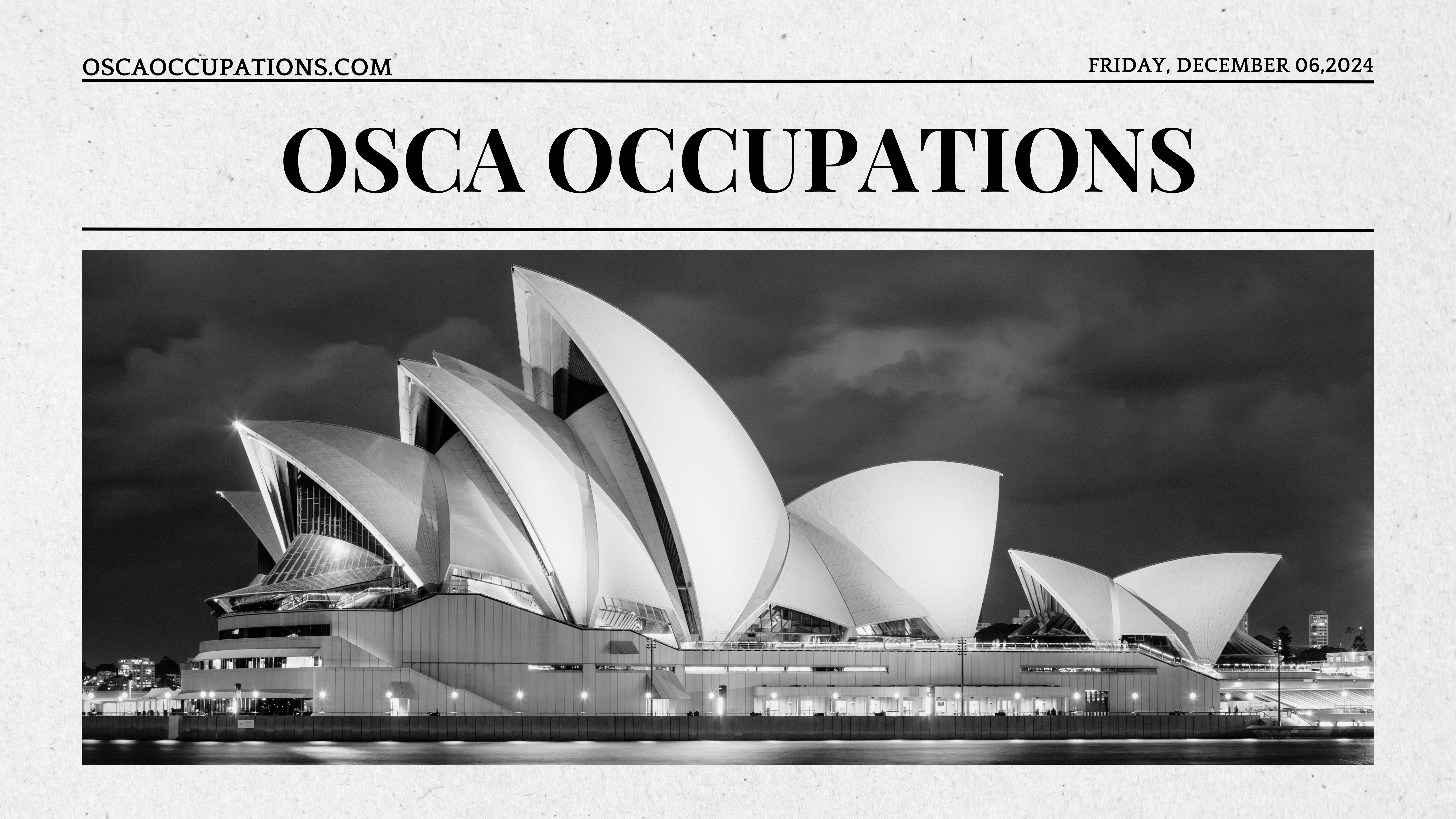 osca occupations